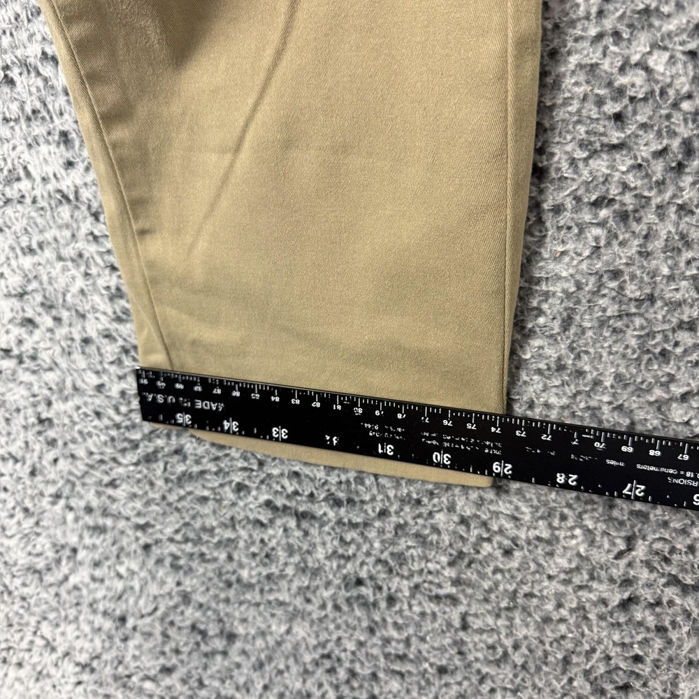 Cove Pants Mens 38x34 Beige Chino Slim Fit Elastic Waist Stretch Casual - Picture 12 of 13